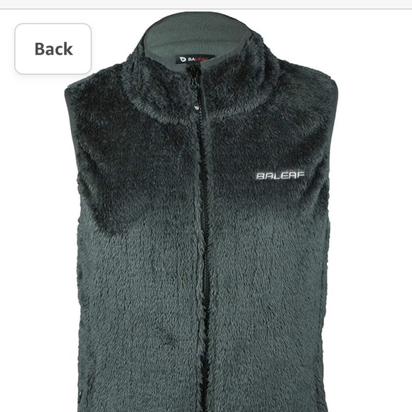 NWT Baleaf Women’s Faux Fur Fleece Lined Vest Size Large - Picture 2 of 16